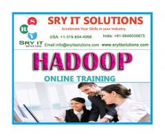 HADOOP ONLINE TRAINING | HADOOP COURSE DETAILS | SRY IT SOLUTIONS
