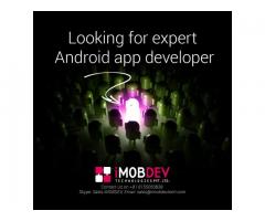 Looking for expert Android app developer