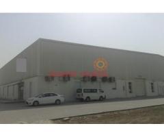 160,000 sq ft openland with 25,000 sq ft builtup area in Jebel Ali for sale.
