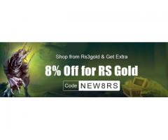 Save 8% Cost on Rs3 Gold with Big Sale Code “NEW8RS 