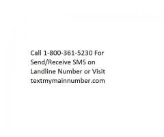 Text My Main Number offer Landline Texting Service In The USA