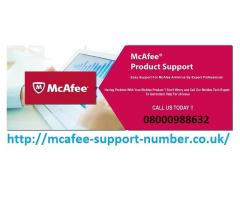 mcafee support contact