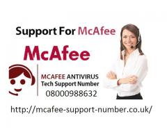 mcafee helpline uk