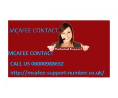 mcafee contact