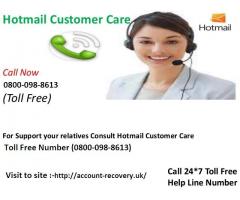 Hotmail Customer Service | 0800-098-8613 | Hotmail Support Number