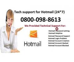 Tech Support Helpline for Hotmail Emails 0800-098-8613
