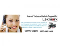 Client Support for Lexmark Printers 0800-090-3905 UK