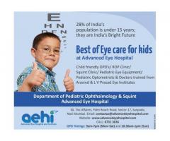 Get the Pediatric Ophthalmology and Squint service at eye hospital near Panvel, Kharghar, Vashi