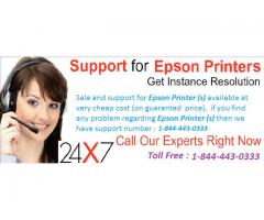 Support Number for Epson Printer 1-844-443-0333 US