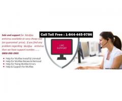 Antivirus Security Support for McAfee 1-844-445-9786 UK