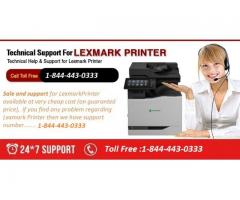 Customer Support for Lexmark Printer 1-844-443-0333 in US