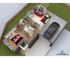 3D Floor Plan Rendering