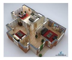 Commercial 3D Floor Plan Rendering
