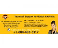 Dial Norton Support toll free number 1-888-483-3317