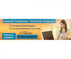 Hotmail Customer Service Number  +1-844-267-8777