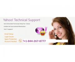 Yahoo e-mail support phone number +1-844-267-8777
