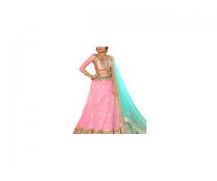 Get Up to 85% off on Pink Lehengas Visit Mirraw.com