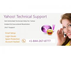 Yahoo Customer Service number +1-844-267-8777