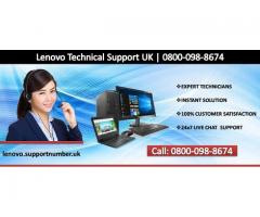 Lenovo Customer Support UK Helpline Number 0800-098-8674