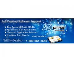 Dial 1-888-664-3555 AOL Desktop software support phone Number