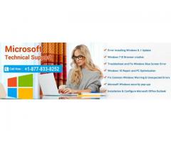 Microsoft Customer Support Number 1-877-833-8252