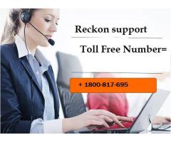 Call Reckon Support Australia Toll Free Number 1800-817-695
