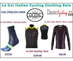 Huge Sale on Le Col Italian Cycling Clothing Brands | classiccycling.com