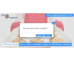 Ultimate Guide: How to Add a Cookies Popup on WordPress Website