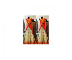 Buy Online Orange Lehengas with up to 75% Off at Mirraw