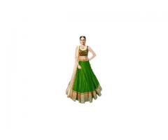 Exclusive Collection of Green Lehengas At Mirraw