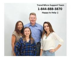 Trend Micro Support is here. Toll Free 1-844-888-3870