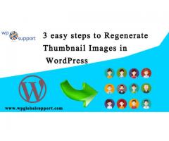       3 easy steps to Regenerate Thumbnail Images in WordPres
