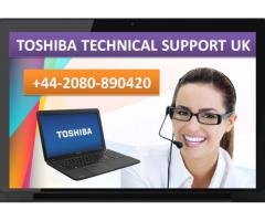 Dial Toshiba Contact Number for Technical Support +44-2080-890420