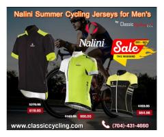 Nalini Summer Cycling Jerseys for Men | Factory Direct + Free Shipping Over $49.99